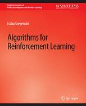 Cover of Algorithms for Reinforcement Learning